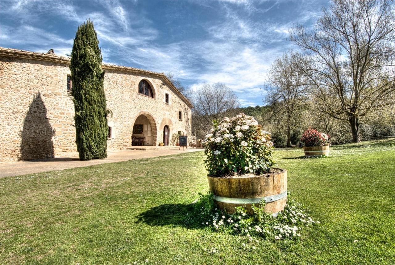Mas Pages Hostel Sant Esteve De Guialbes Exterior foto